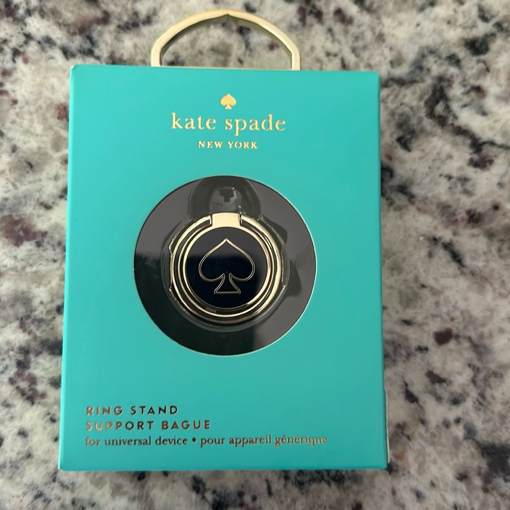 Brand new Kate Spade phone ring stand!!